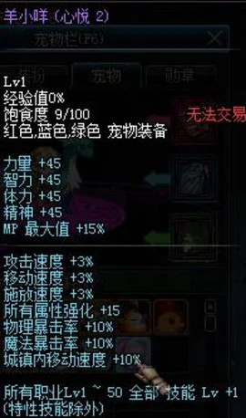cos大联萌意念之子：网友热议宠物技能属性全详解